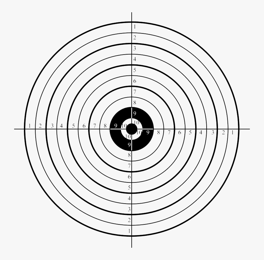 Shooting Target Shooting Sport Shooting Range Clip - Shooting Target Png, Transparent Png