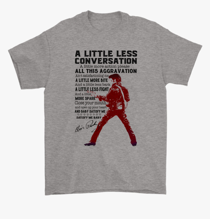 A Little Less Conversation A Little More Action Elvis - Cowboys Grinch T Shirt, HD Png Download