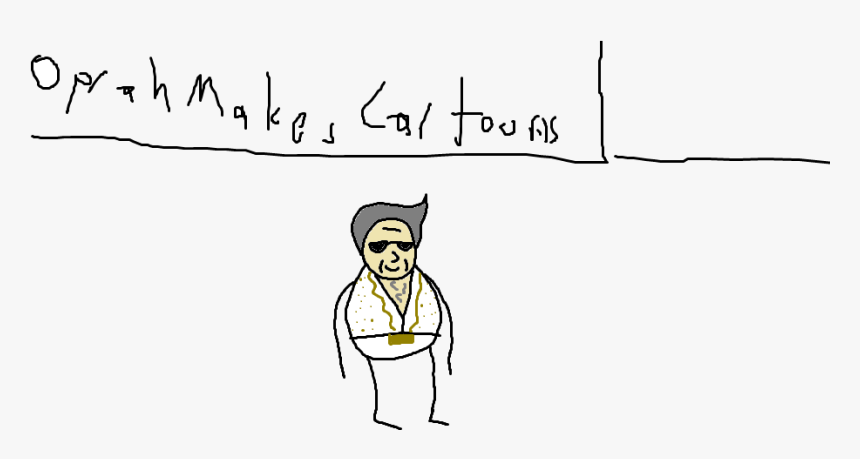 Oprah Makes Cartoons Wiki - Cartoon, HD Png Download