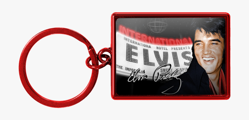 Elvis Vegas Marquee Key Ring 
 Class - Keychain, HD Png Download