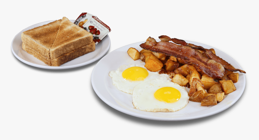 Two Eggs With Home Fries, HD Png Download