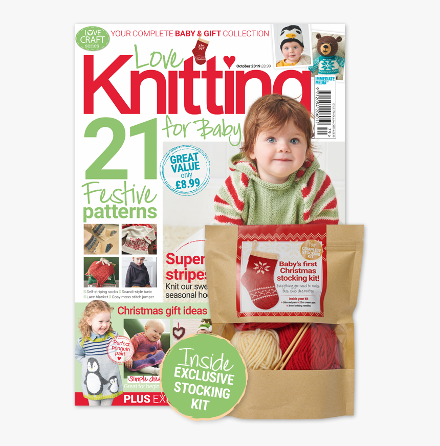 Love Knitting For Baby Magazine October 2019, HD Png Download