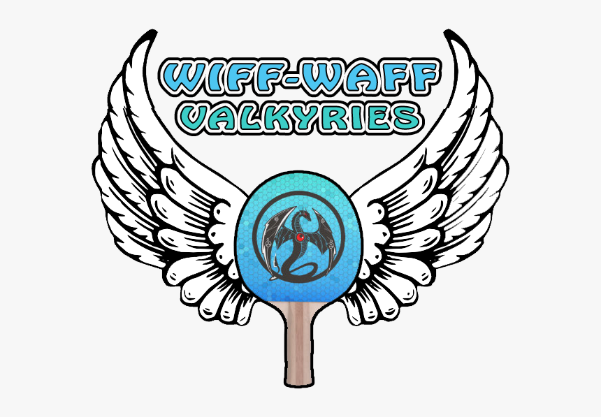 Design For Table Tennis Team - Angel Wings Png Clipart, Transparent Png