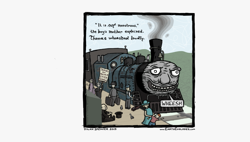 Thomas The Train Explodes, HD Png Download