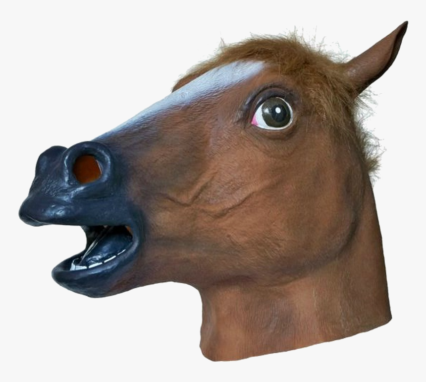 “transparent Horse Mask ” - Horse Head Mask Png, Png Download