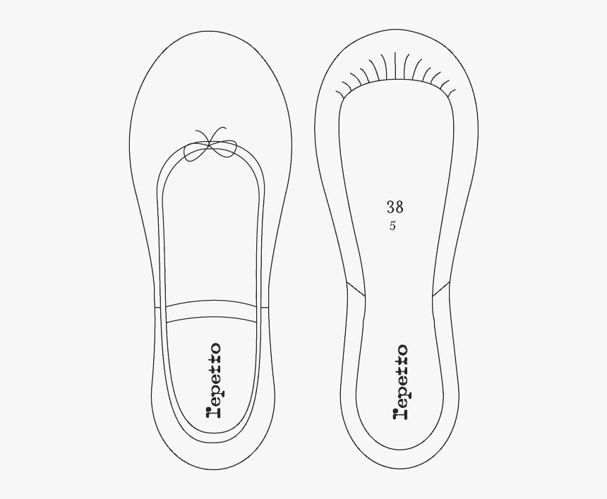 Soft Ballet Shoes With Full Sole - Repetto, HD Png Download