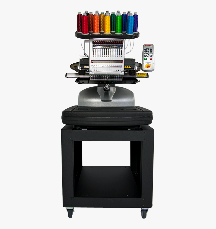 Starter Embroidery Machine-bravo By Melco - Melco Bravo Embroidery Machine, HD Png Download