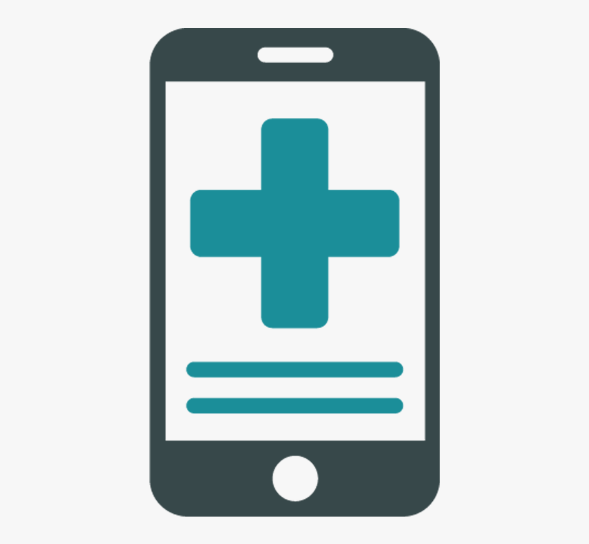 Health Phone Icon, HD Png Download