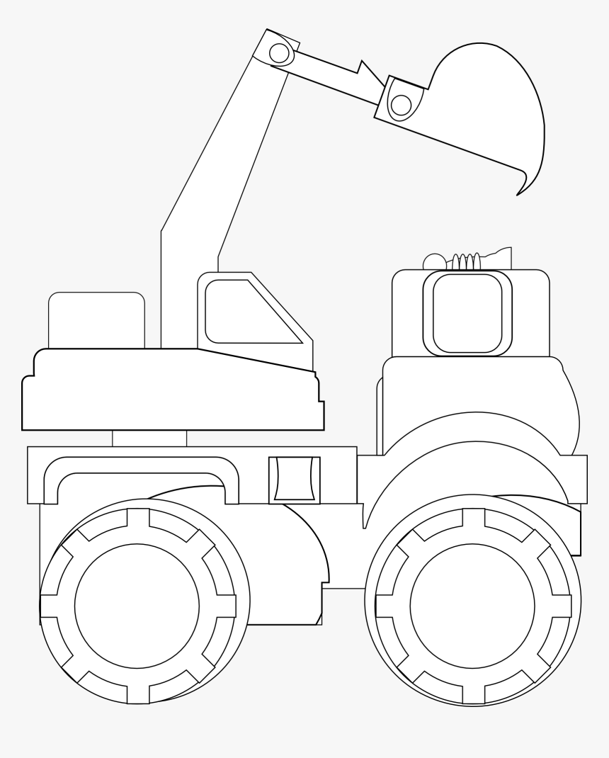 Excavator, HD Png Download