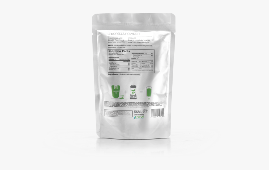 Organic Broken Cell Wall Chlorella 
 Class - Packaging And Labeling, HD Png Download