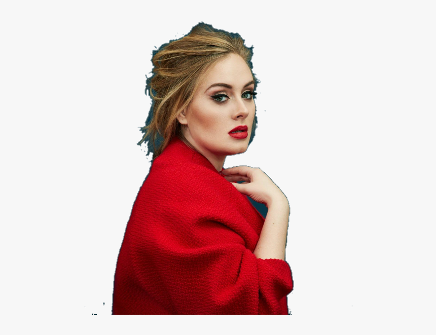 #toscc #adele - Red Lipstick Celebrity Makeup, HD Png Download