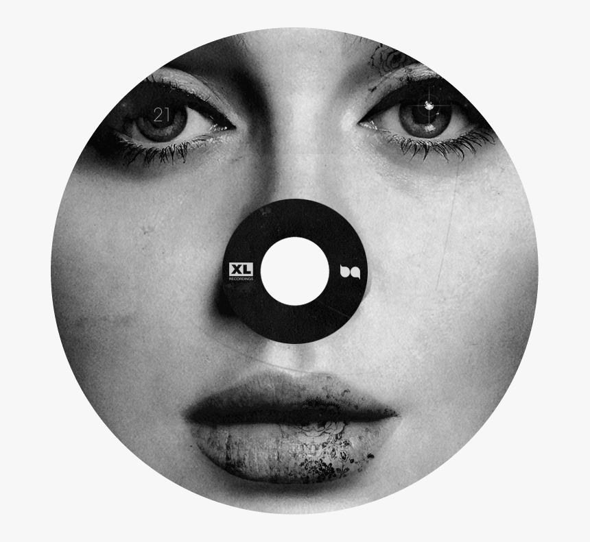 Adele 21 Cd Art, HD Png Download