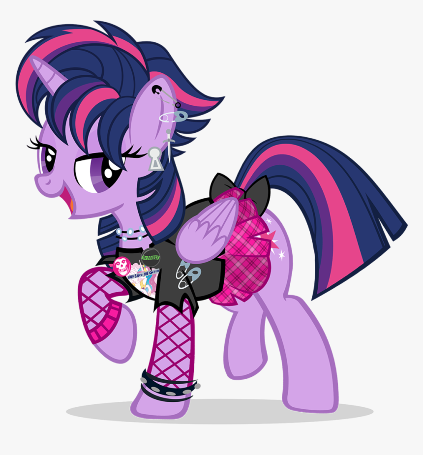 Goo Save Theqi Twilight Sparkle My Little Pony - My Little Pony Punk, HD Png Download