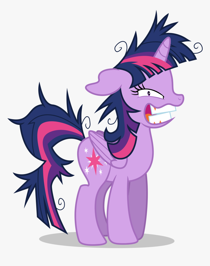 Tomfraggle, Crazy Face, Faic, Female, Horn, Lesson - Crazy Twilight Sparkle Alicorn, HD Png Download