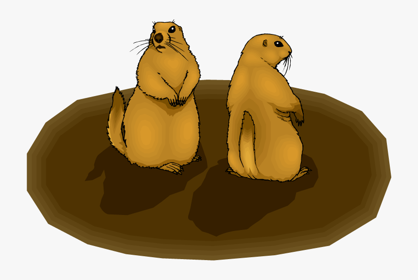 Free Groundhog Clipart - Groundhog Clipart, HD Png Download