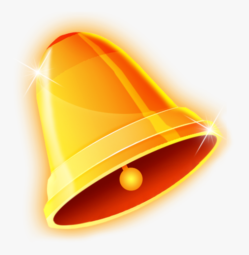 Golden Christmas Bell Png Image - Transparent Bell Png Icon, Png Download