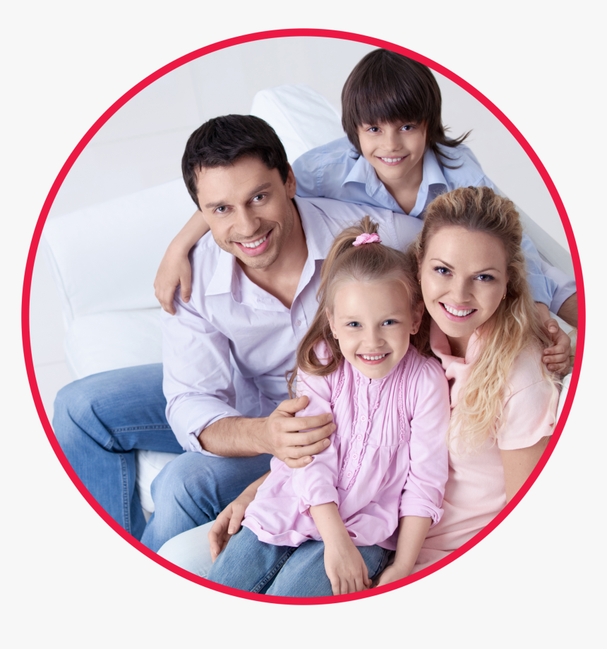 Happy Family Buying Home - Insurance, HD Png Download