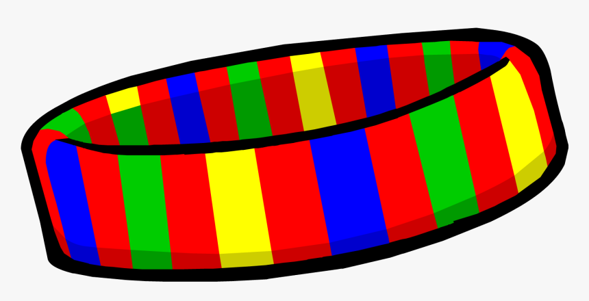 Official Club Penguin Online Wiki - Club Penguin Rainbow Bracelet, HD Png Download