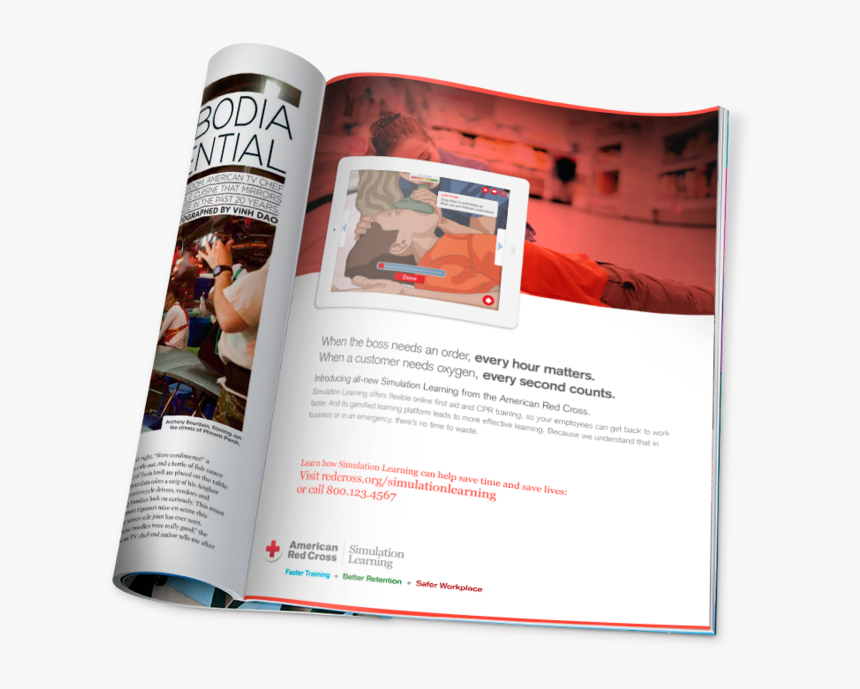 Arc Everysecond Ad R1 Red Store Magazine, HD Png Download