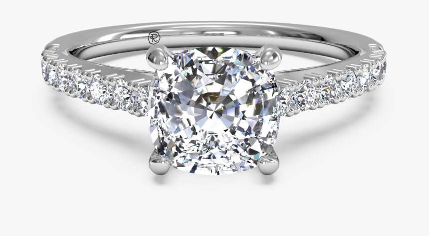 Platinum Band Diamond Ring, HD Png Download