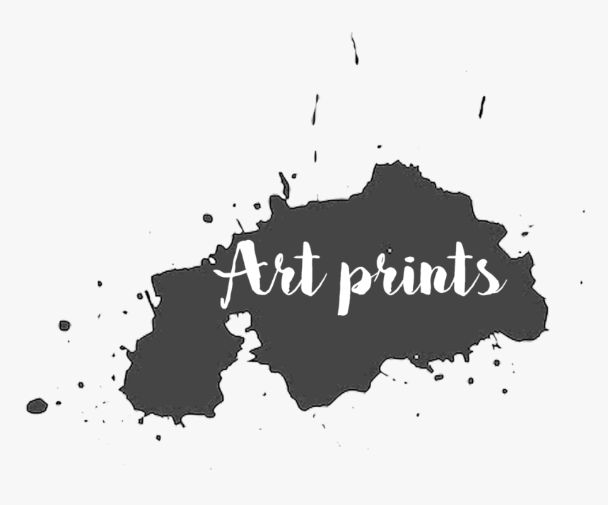 Transparent Black Paint Splash Png - Paint Splatter Photoshop, Png Download