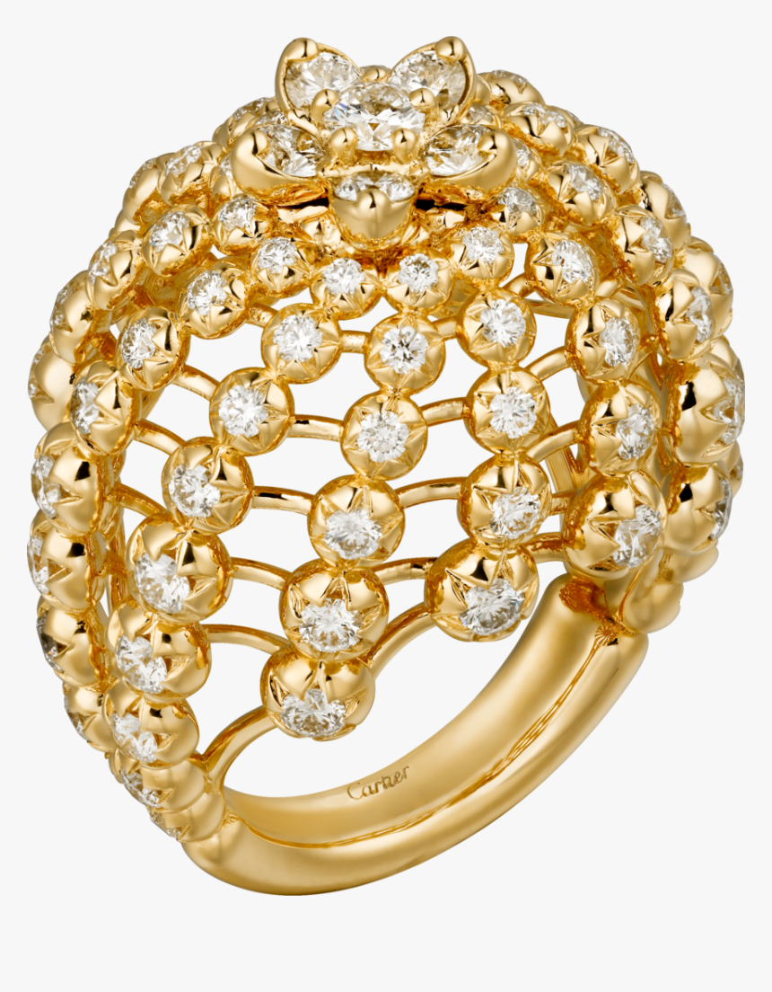 Cartier Cactus Ring, HD Png Download