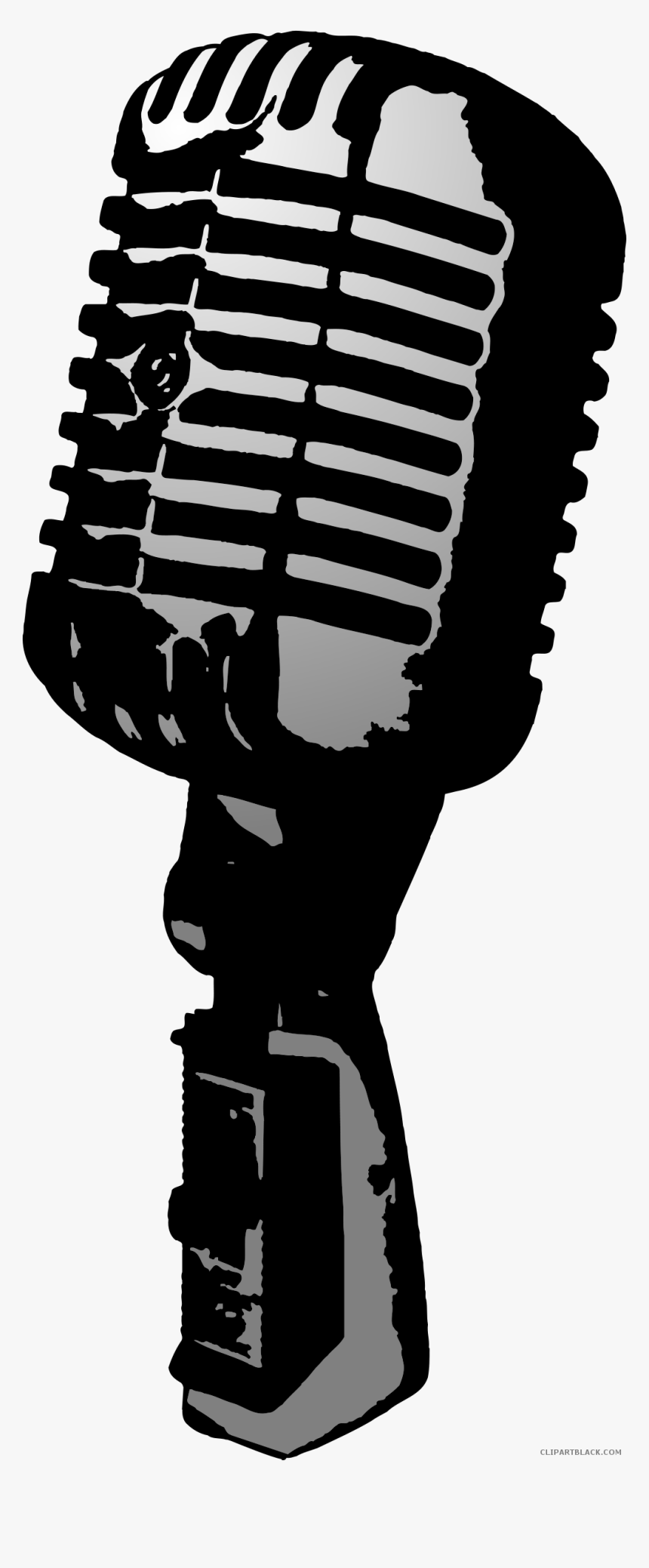 Microphone Clipart Old Style - Microphone Vector Png, Transparent Png