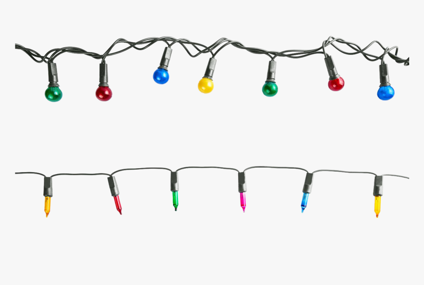 Christmas Lights Png Free Image Download - Chain, Transparent Png