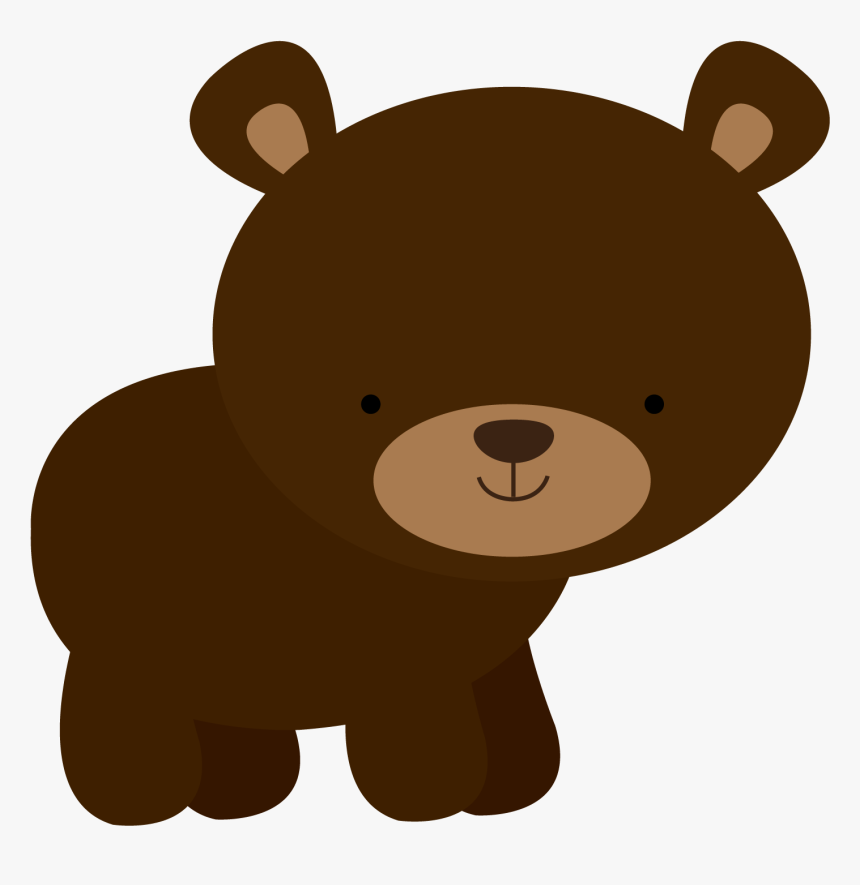 Pin By Jez Barredo - Bear Woodland Animal Clipart, HD Png Download