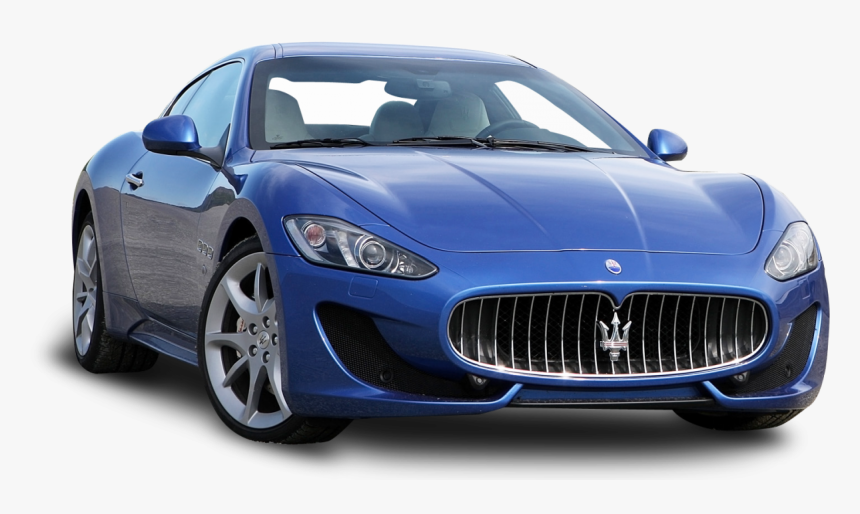 Blue Maserati Granturismo Sport Duo Car Png Image - Maserati Granturismo Png, Transparent Png
