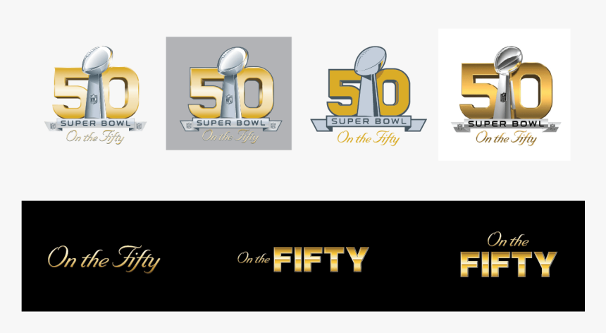 On The 50 Logo System - Super Bowl 2016, HD Png Download