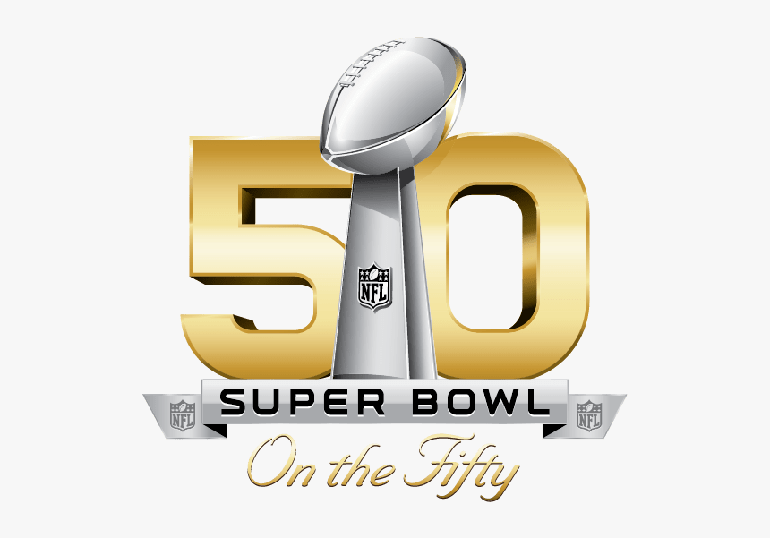 On The 50 Logo - Super Bowl 50, HD Png Download