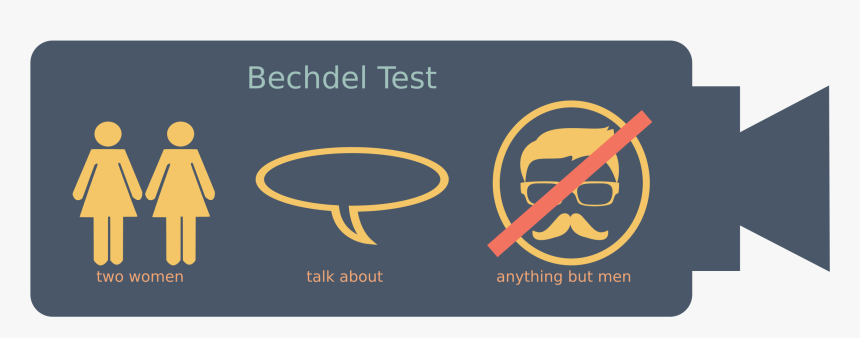 Bechdel Test - Bechdel Test Criteria, HD Png Download