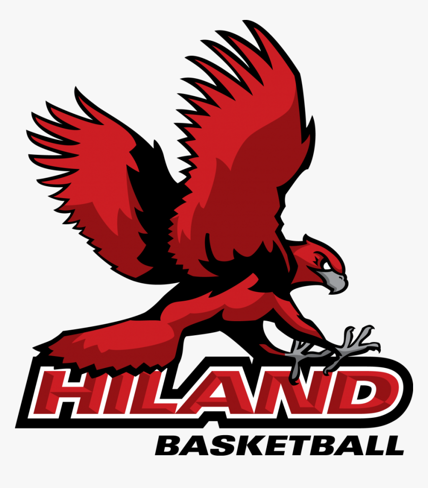 Lady Hawks 12/28 Game Schedule Change - Hiland Hawks Basketball Logo, HD Png Download