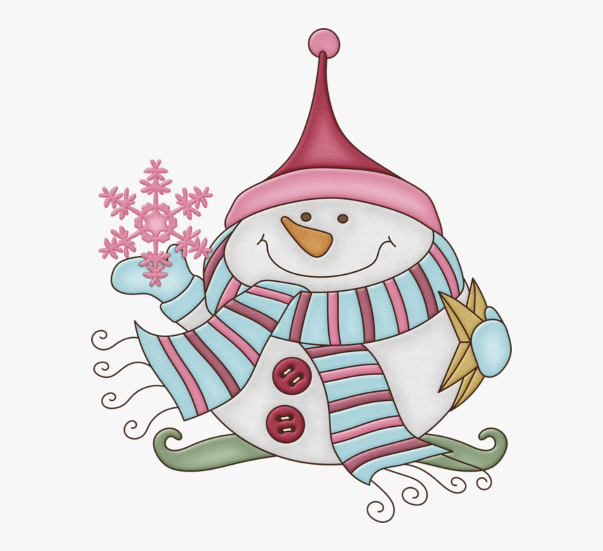 Touching Hearts Snowmen Png Tube - Snowmen Thankyou Clip Art, Transparent Png