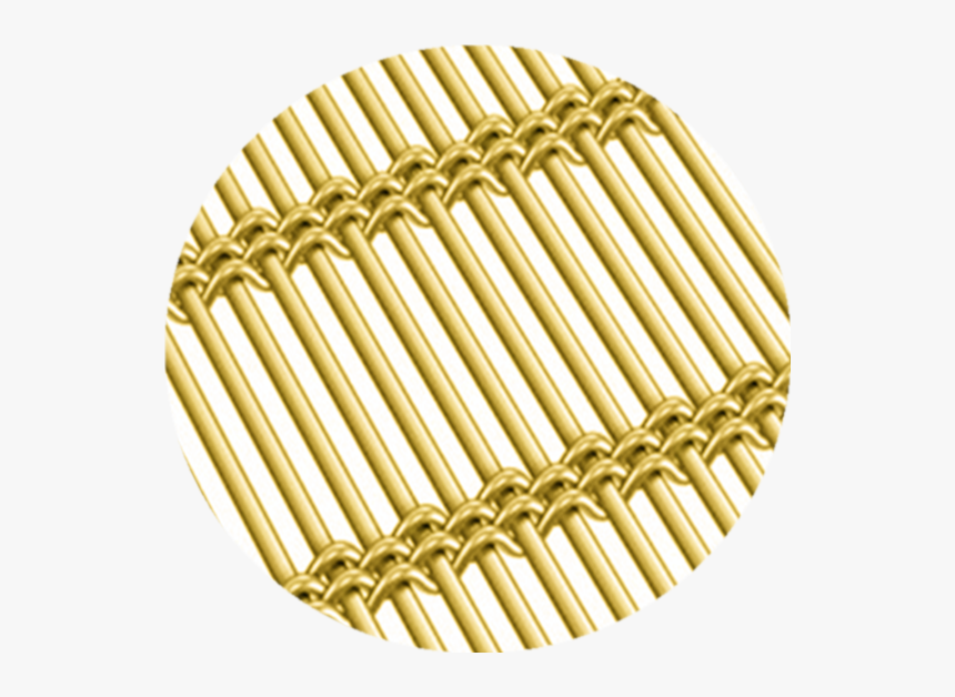 Fluorine Carbon Gold Color Decorative Metal Mesh Divider - Gold, HD Png Download