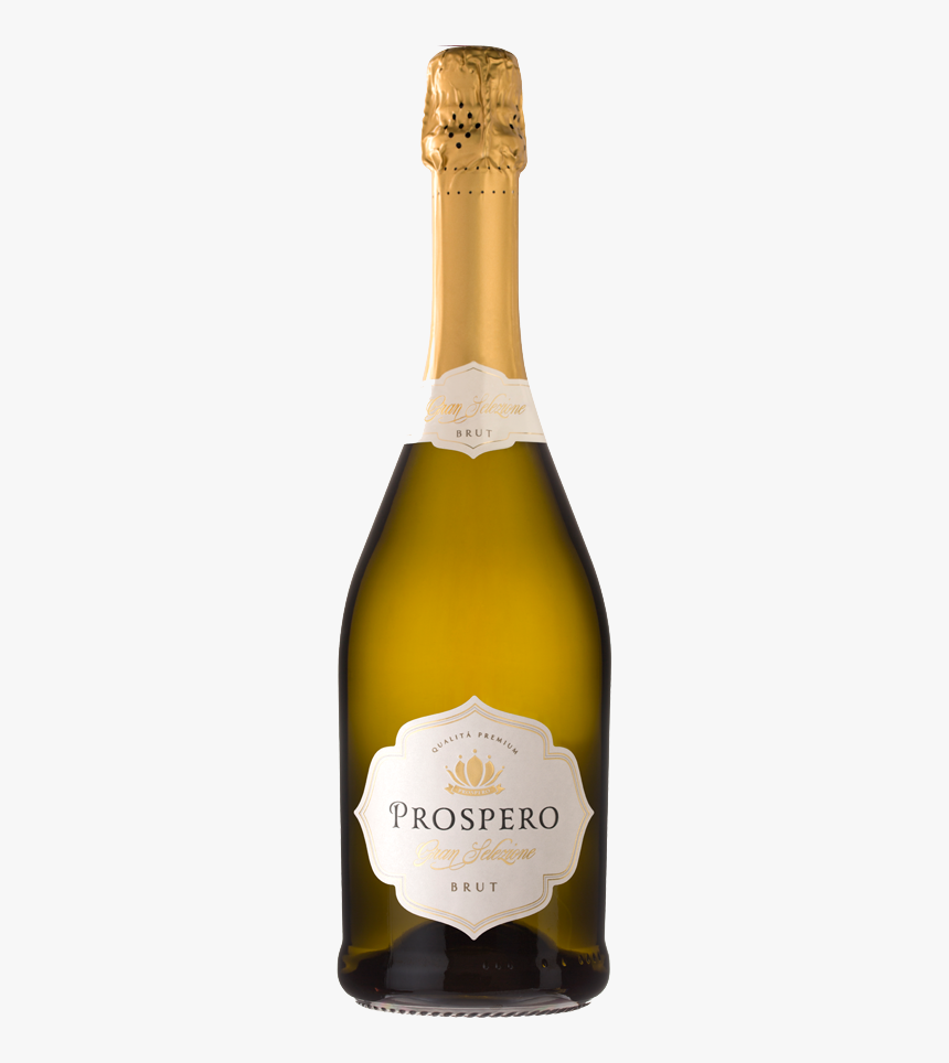 Prospero Brut - Glass Bottle, HD Png Download