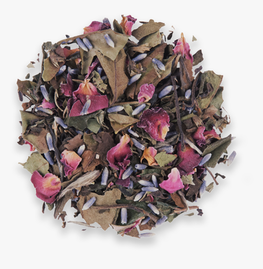 Lavender Rose Loose Leaf White Tea From The Jasmine - Scrap, HD Png Download