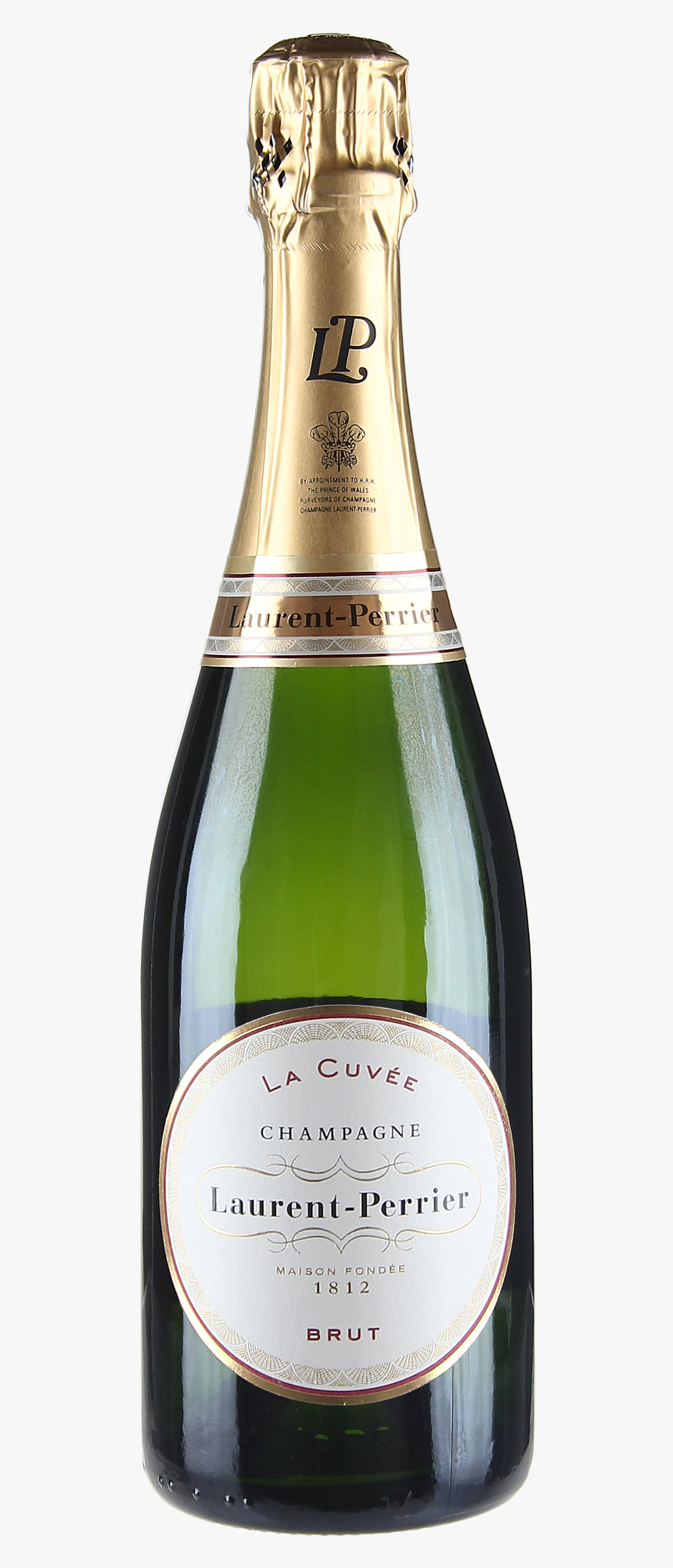 Champagne Brut La Cuvée 
 Title Champagne Brut La Cuvée - Laurent Perrier Bottle Transparent, HD Png Download