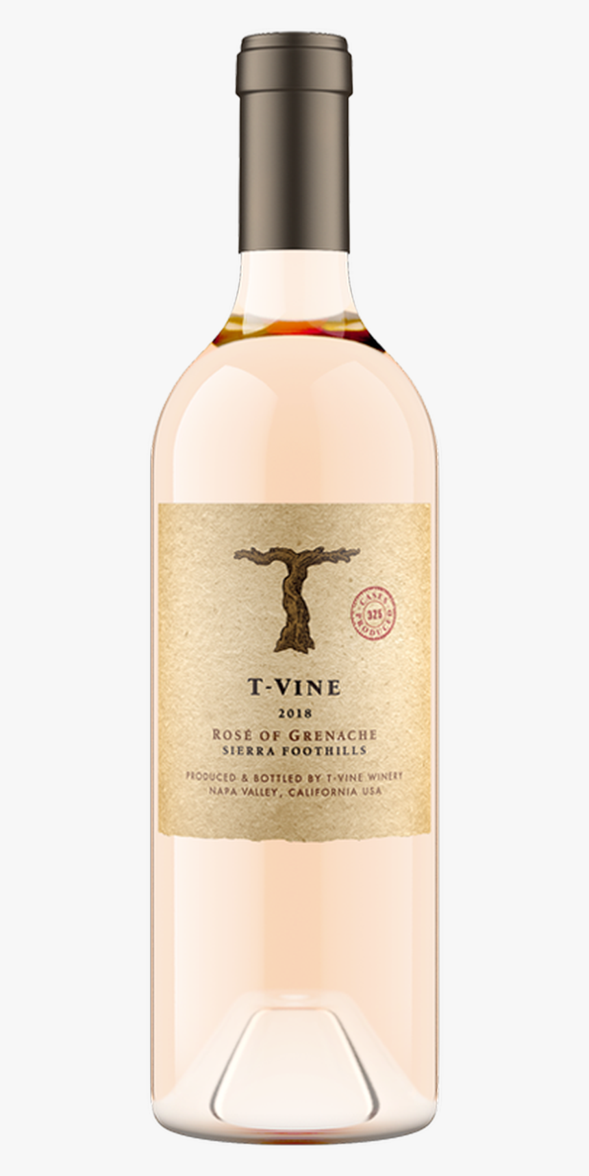 2018 Rosé Of Grenache - Glass Bottle, HD Png Download