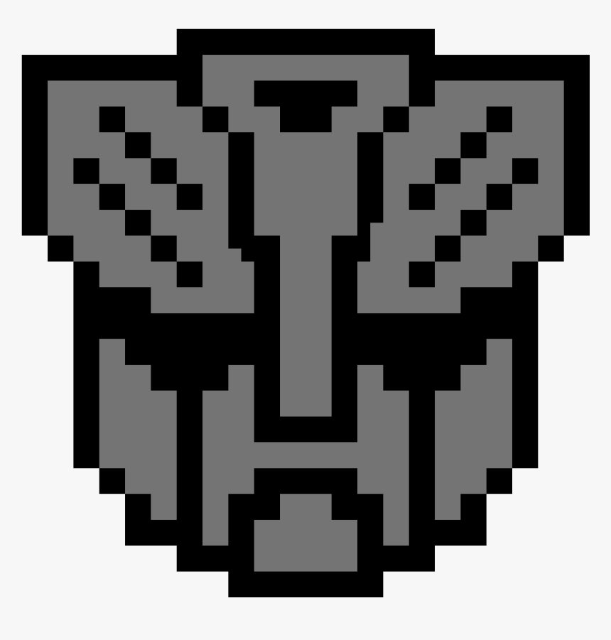 Transparent Autobot Symbol Png - Autobot Logo Pixel Art, Png Download