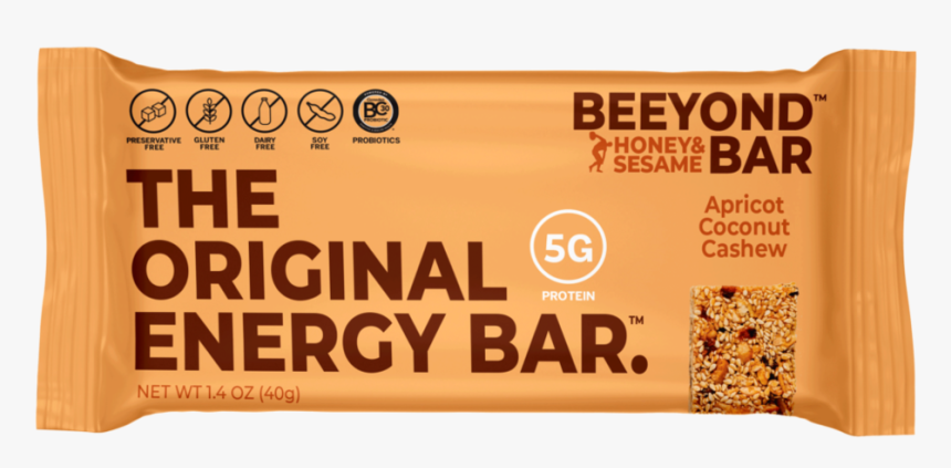 Apricot Coconut Cashew Beeyond Bar, HD Png Download