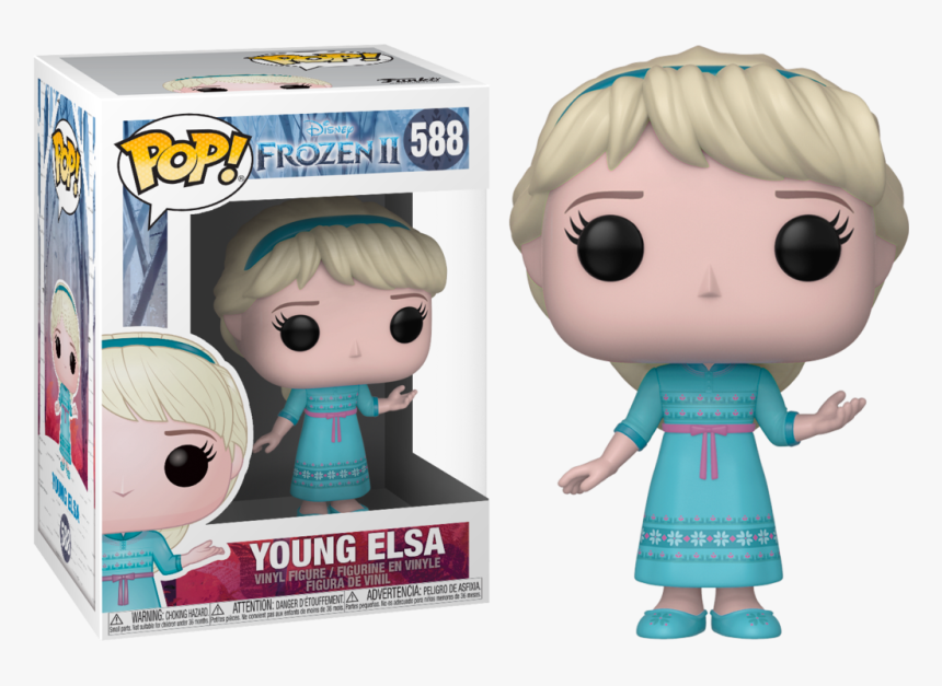 Funko Pop Frozen 2 Young Elsa, HD Png Download