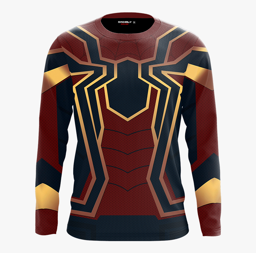Homecoming Iron Spider Cosplay 3d Long Sleeve Shirt, HD Png Download