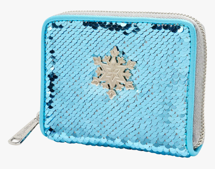 Elsa Reversible Sequin 5” Zip-around Wallet - Carteras Frozen 2, HD Png Download