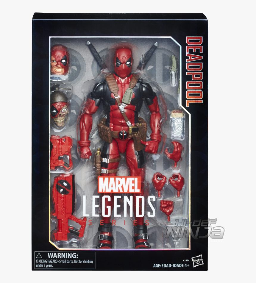 Marvel Legends Series 12-inch Figures - Deadpool Marvel Legends 12 Inch, HD Png Download