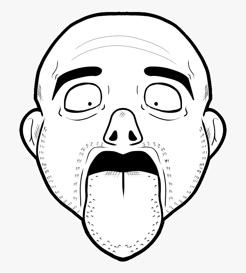 Manbrain Head - Illustration, HD Png Download