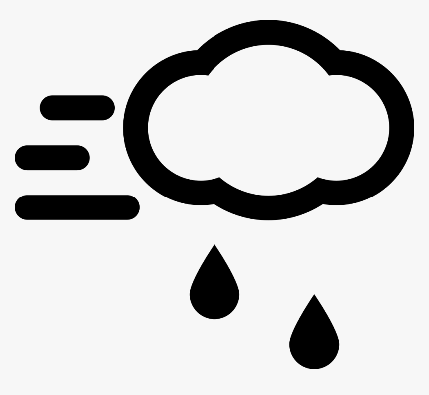 Clipart Clouds Windy - Portable Network Graphics, HD Png Download