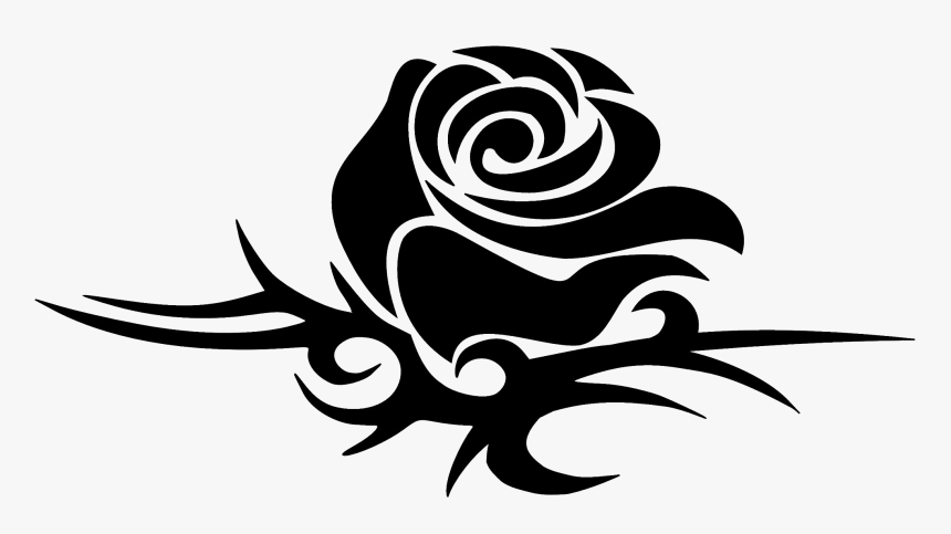 Love Tattoo Download Png Image - Rose Tattoo Tribal Designs, Transparent Png