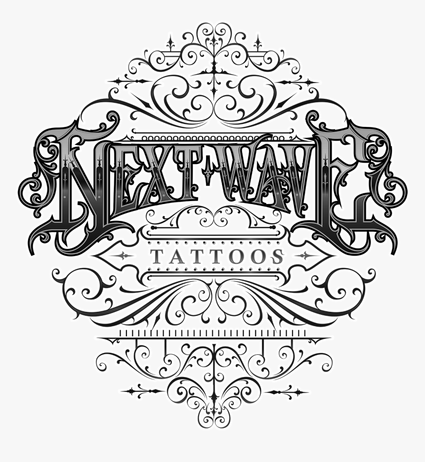 Next Wave Tattoo Grey Small - Illustration, HD Png Download